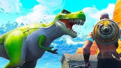 Donde están los dinosaurios para bailar en Fortnite - Desafíos Semanales (Semana 9)