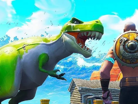Donde están los dinosaurios para bailar en Fortnite - Desafíos Semanales (Semana 9)