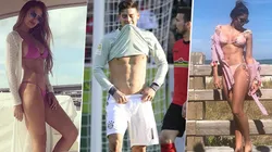 Foto de James Rodrìguez y las dos mujeres.