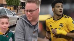 Raúl Jiménez despierta amores en Inglaterra.