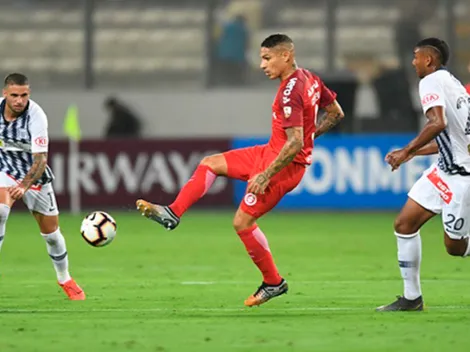 Guerrero, entre algodones: el delantero se retiró lesionado luego de un cruce durante el partido ante Alianza Lima