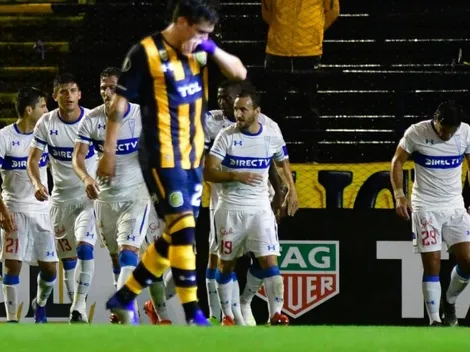 Central empató con la Católica abajo de la lluvia y se despidió de las copas