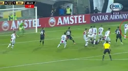 ¿Fue penal para River? La polémica de la noche se dio en el área de Palestino