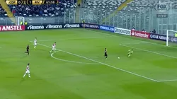 El arquero de Palestino falló en el mano a mano y le regaló el gol a Nacho Fernández