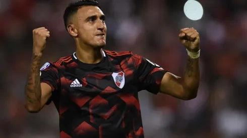 Suárez en el partido ante Argentino de Merlo.