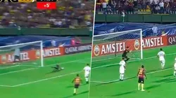 Las 2 grandes tapadas de Andrada, el responsable de que Boca no pierda en Colombia