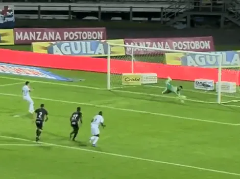 Ni de penalti lo vencen: Camilo Vargas ya es figura contra Once Caldas