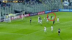 Pinola le puso la cabeza a un centro perfecto de Nacho Fernández para el 1-0 de River ante Palestino