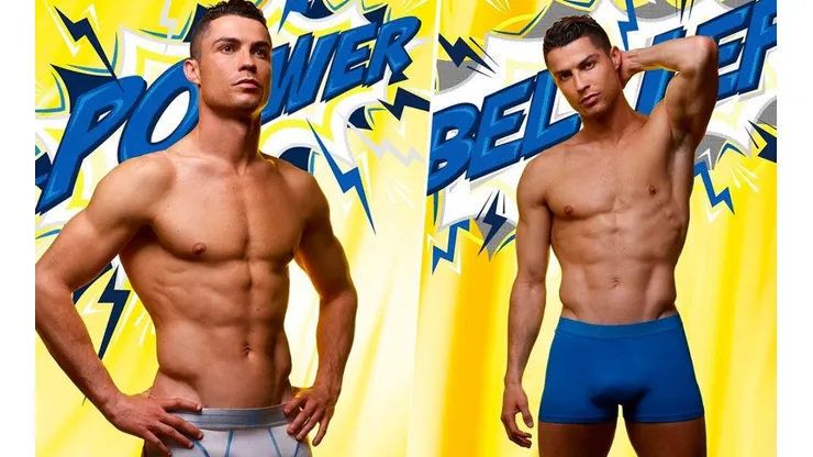 Más Cristiano Ronaldo no se consigue: mostró su nueva línea de ropa interior en Instagram
