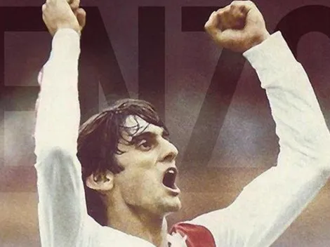 Recordando el debut de Francescoli, River metió posteo y la rompió etiquetando a Zidane