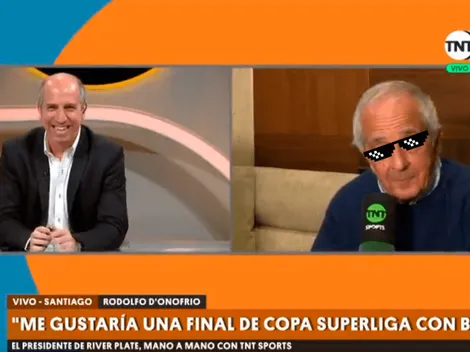 D'Onofrio quiere jugar la final de la Copa de la Superliga ante Boca: "Mal no nos ha ido"