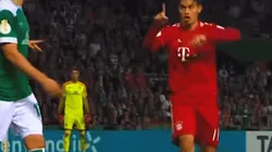 Video: La pelea de James Rodríguez con un jugador del Werder Bremen