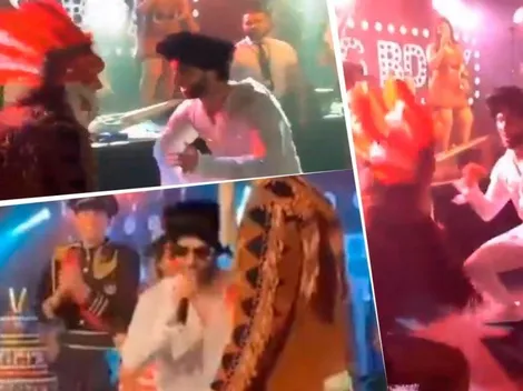 David Luiz metió fiesta de disfraces pero todos hablan del show que hizo Gonzalo Higuaín