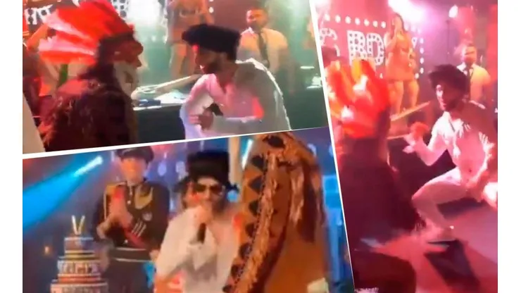 David Luiz metió fiesta de disfraces pero todos hablan del show que hizo Gonzalo Higuaín