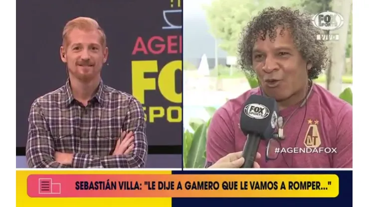 El técnico de Tolima respondió a la frase picante de Villa: "No es mi amigo, es como un hijo"