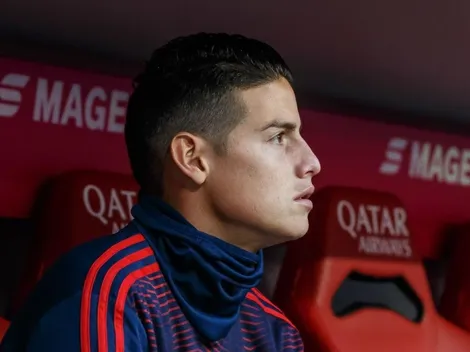 James, suplente en el Bayern para las semifinales de la Copa de Alemania