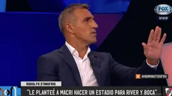 Foto de Cascini en el programa.