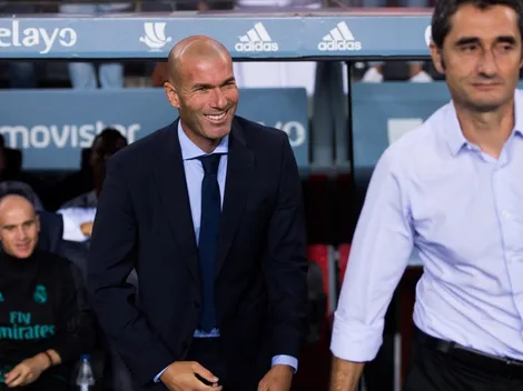 Aunque no tenga nada que ganar, Zidane se la pegó al Barcelona