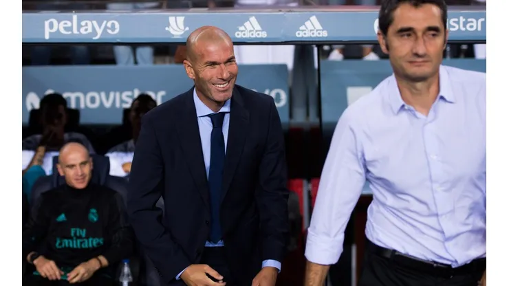 Aunque no tenga nada que ganar, Zidane se la pegó al Barcelona