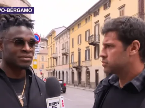 Duvan Zapata, el goleador en llamas, se refirió a su futuro con ESPN