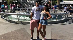 Foto de Bruno con su pareja.