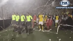 Impactante recibimiento de la afición de Tigres en la final de la Concachampions