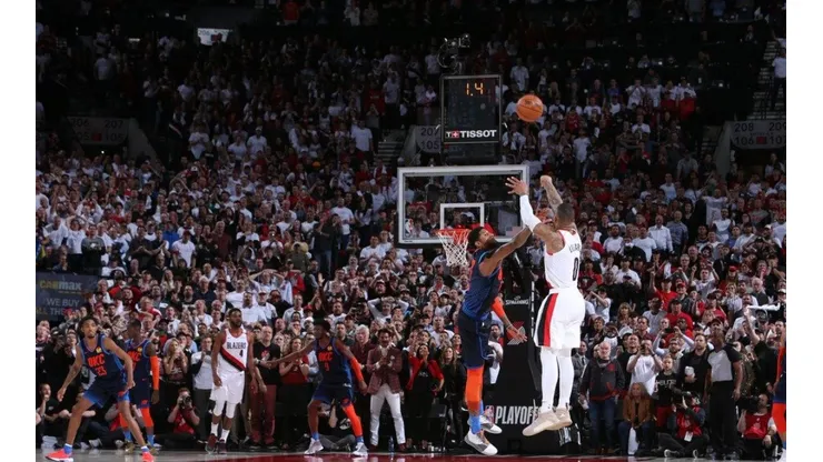 Paul George criticó el tiro increíble de Damian Lillard que los sacó de los playoffs