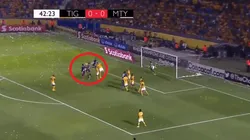 Golazo del defensor.