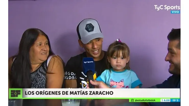 Matías Zaracho sorprendió a todos.