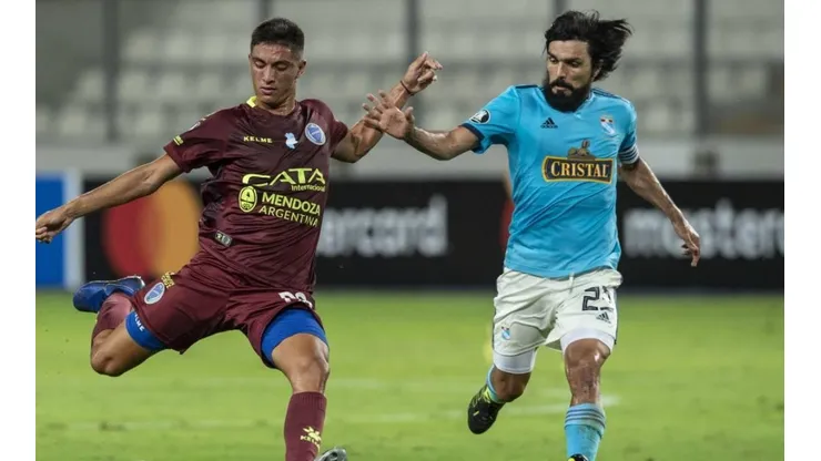 Godoy Cruz vs Sporting Cristal por la Copa Libertadores.