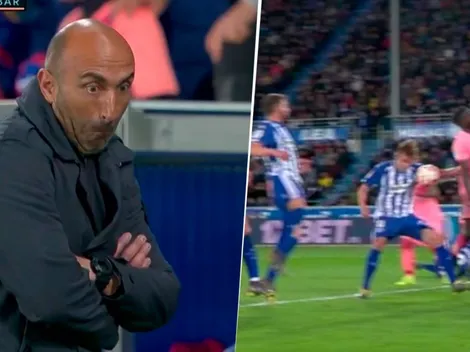 El árbitro fue al VAR para anular un gol del Barcelona y terminó cobrando penal