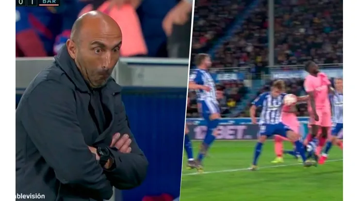 El árbitro fue al VAR para anular un gol del Barcelona y terminó cobrando penal