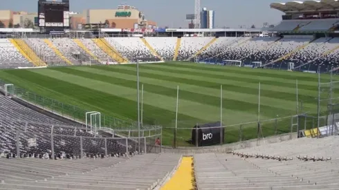 El estadio de Colo Colo.