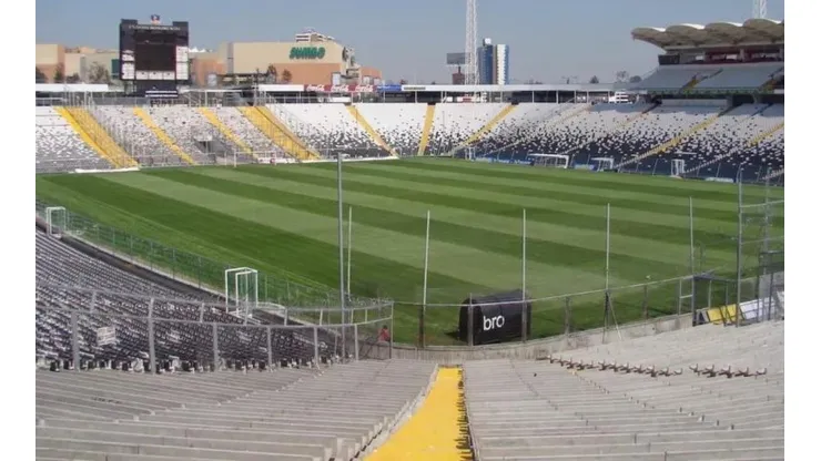 El estadio de Colo Colo.