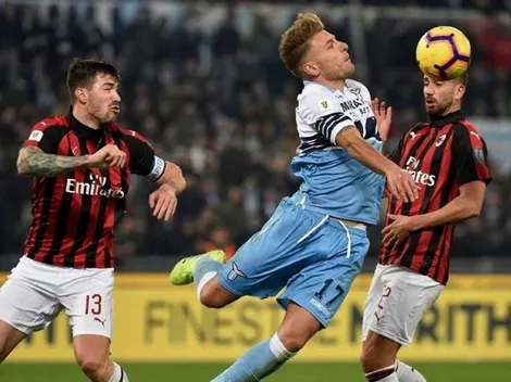 Qué canal transmite Milan vs Lazio por la Copa Italia