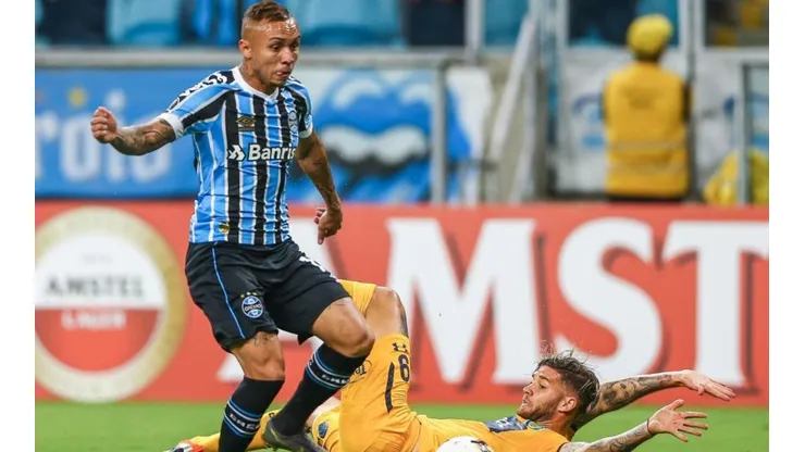 Libertad vs Gremio por la Copa Libertadores.