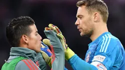 La respuesta de Neuer a James al pedirle fotos para sus amigos