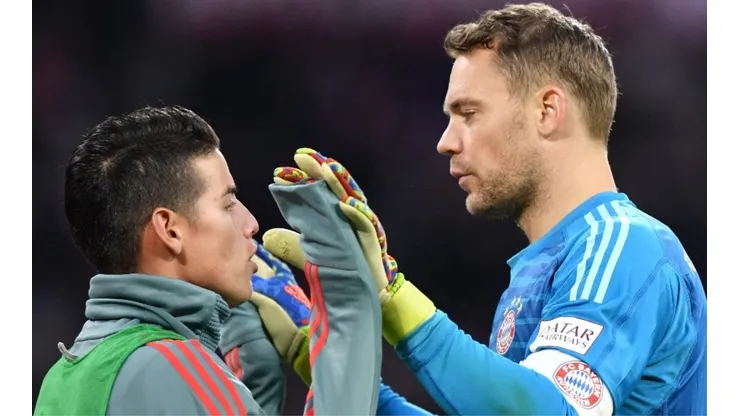 La respuesta de Neuer a James al pedirle fotos para sus amigos