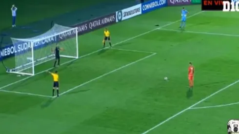 La ejecución del jugador venezolano.