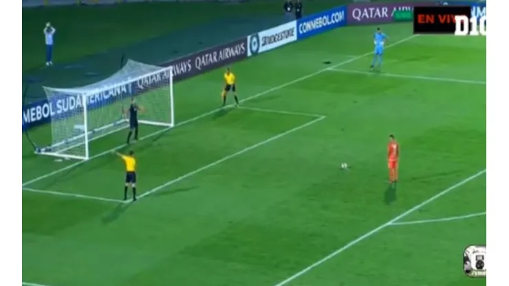 La ejecución del jugador venezolano.