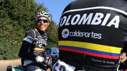 Cycling: 46th Tirreno-Adriatico 2012 / Stage 2 - Cycling: 46th Tirreno-Adriatico 2012 / Stage 2Team Colombia Coldeportes (Col)/San Vincenzo - Indicatore (230Km)/ Etape Rit /(c)Tim De Waele - Not Released (NR) Not available for use by or for Cycling Weekly magazine or Cycling News magazine. Cannot be billed to clients located in the territories indicated: Belgium.