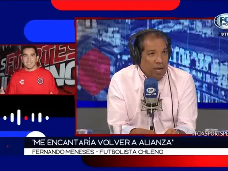 Fernando Meneses declaró que le gustaría regresar al Alianza Lima