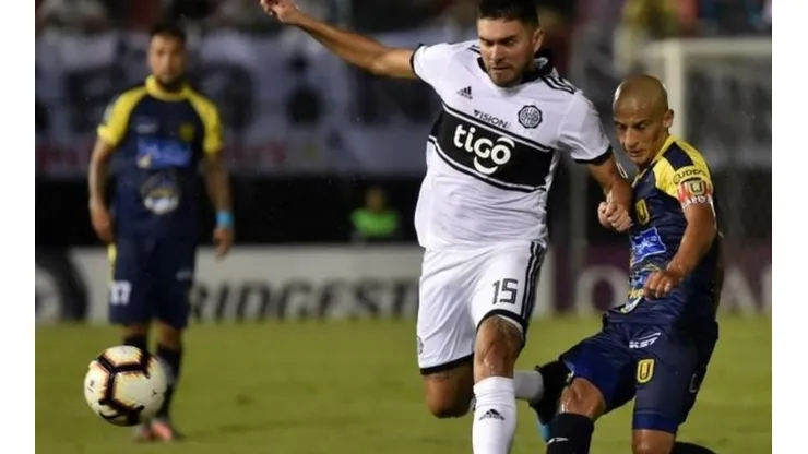 Universidad de Concepción vs Olimpia por Copa Libertadores.