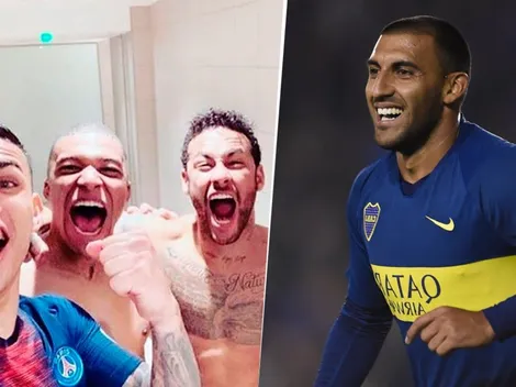 Siempre Boca: salió campeón en Francia y Paredes le mandó un regalo a Wanchope Ábila