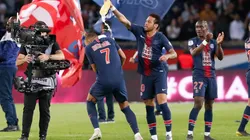 Foto de los jugadores de Paris Saint Germain.