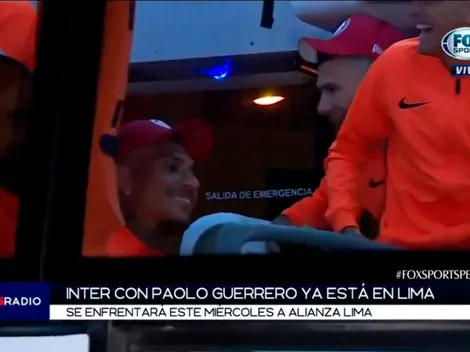 Video: Guerrero fue recibido como un héroe al llegar a Perú de cara al choque ante Alianza Lima