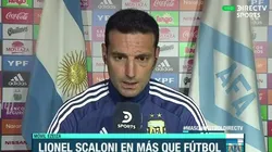 Scaloni sobre el lugar que tiene Menotti en sus decisiones: "La información está errada"