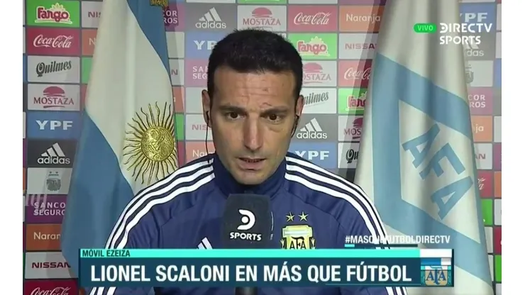 Scaloni sobre el lugar que tiene Menotti en sus decisiones: "La información está errada"