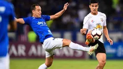 Deportivo Lara vs Cruzeiro por la Copa Libertadores.