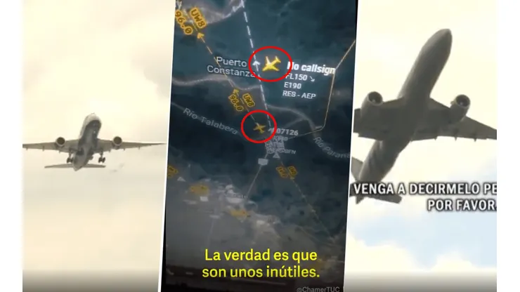 Dos aviones casi chocan en el aire, un piloto insultó a la controladora ¡y ella le tiró que se lo diga en la cara!